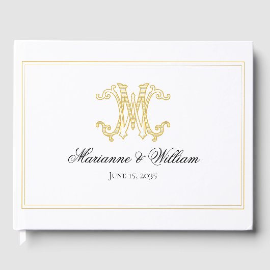 COULEURS ÉDITABLES WM Monogram MW Monogram Livre d (Recto)