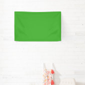 Couleurs éffrayantes - Bannière verte (Insitu)