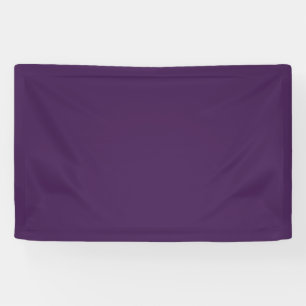 Couleurs éffrayantes - Bannière violette profonde