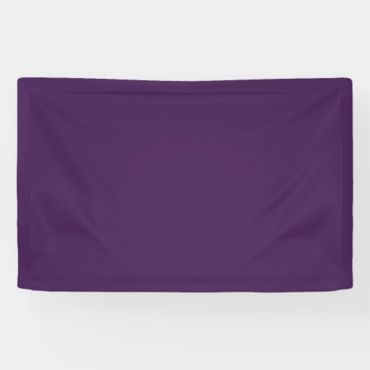 Couleurs éffrayantes - Bannière violette profonde (Horizontal)