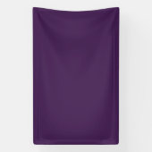 Couleurs éffrayantes - Bannière violette profonde (Verticale)