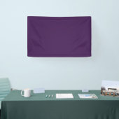 Couleurs éffrayantes - Bannière violette profonde (Salon professionnel)