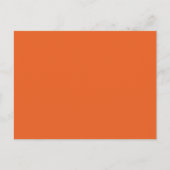 Couleurs éffrayantes - Carte postale orange profon (Devant)