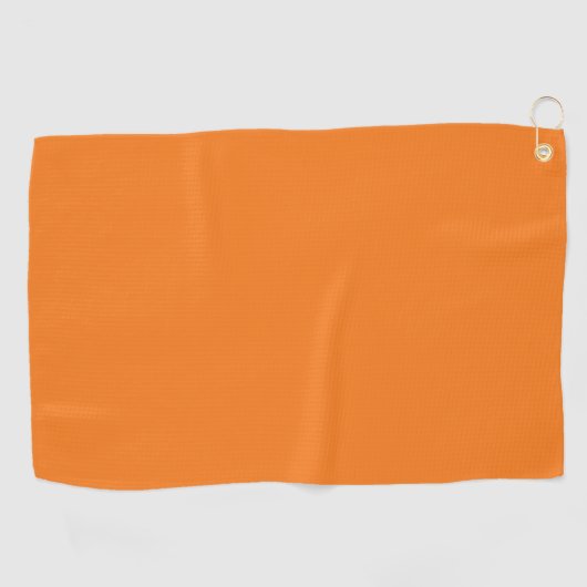Couleurs éffrayantes - Orange Golf Serviette (Horizontal)