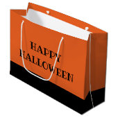 Couleurs éffrayantes - Sac cadeau Orange profond e (Devant Angle)