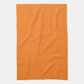 Couleurs éffrayantes - Serviette de cuisine orange (Vertical)