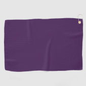 Couleurs éffrayantes - Serviette de golf violet pr (Horizontal)
