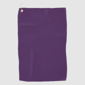 Couleurs éffrayantes - Serviette de golf violet pr (Devant)