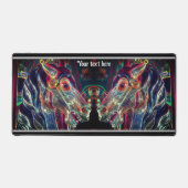 Couleurs électriques Carousel Cheval Art Personnal (Recto)