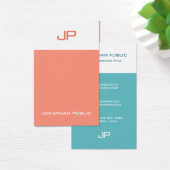 Couleurs élégantes Elite Design Moderne Monogramme (Bureau)