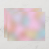 Couleurs élégantes Modèle blanc Abstrait moderne (Devant / Derrière)