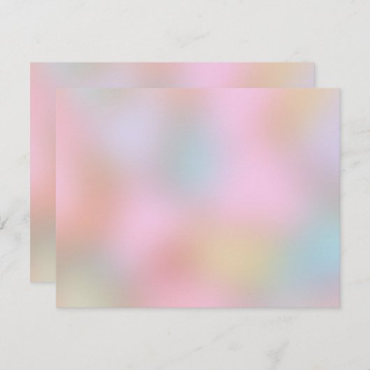 Couleurs élégantes Modèle blanc Abstrait moderne (Devant / Derrière)