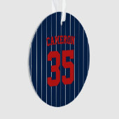 Couleurs entièrement modifiables Maillot de baseba (devant)