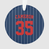 Couleurs entièrement modifiables Maillot de baseba (devant)