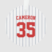 Couleurs entièrement modifiables Maillot de baseba (devant)