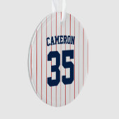 Couleurs entièrement modifiables Maillot de baseba (devant)