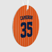 Couleurs entièrement modifiables Maillot de baseba (devant)