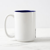 Couleurs Fille bleue 2 - tasse (Gauche)