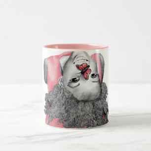 Couleurs Fille rose 2 - tasse