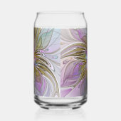 Couleurs Florales Abstraites Fractales Avec Rose & (Droite)