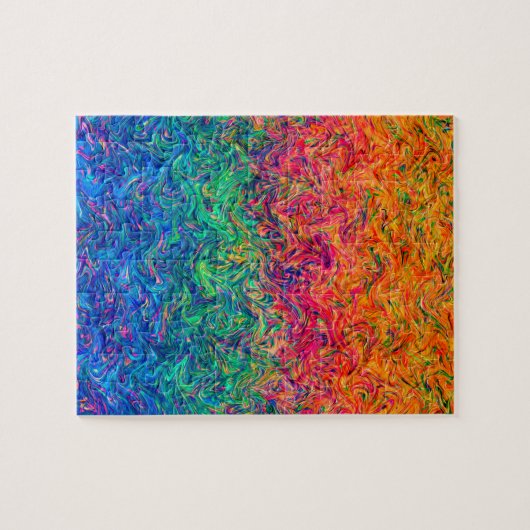 Couleurs fluides de puzzle (Horizontal)