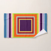 Couleurs géométriques du maïs indien d'automne (Serviette à main)