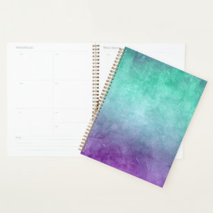 Couleurs Grunge - Turquoise & violet