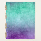 Couleurs Grunge - Turquoise & violet (Devant)
