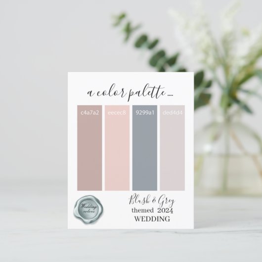 Couleurs Mariage gris clair classique Feuille papi (Debout devant)