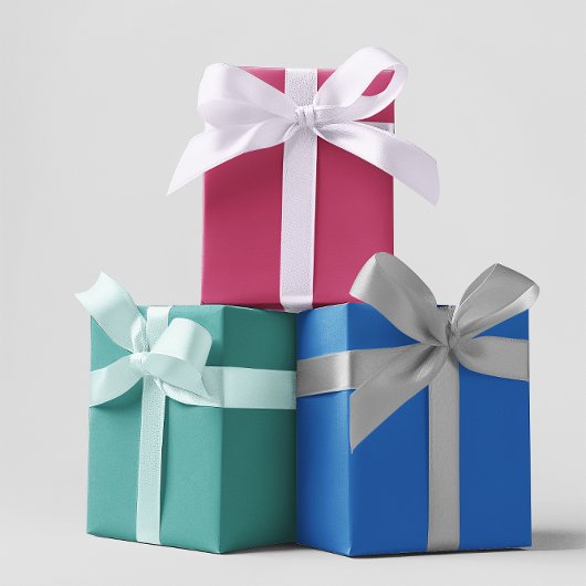 Couleurs modernes - Set 4 feuilles de papier à env