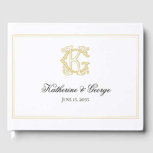 COULEURS MODIFIABLES GK Monogram KG Monogram Livre (Recto)