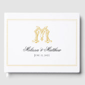 COULEURS MODIFIABLES MM Monogramme MM Crest Livre  (Recto)