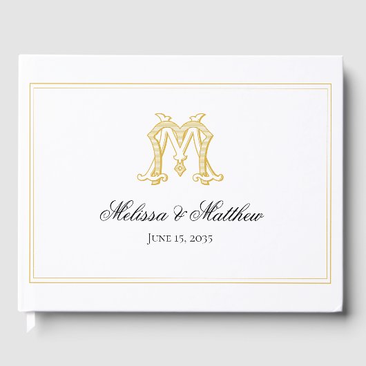 COULEURS MODIFIABLES MM Monogramme MM Crest Livre  (Recto)