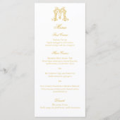 COULEURS MODIFIABLES MM Monogramme MM Crest Menu (Devant)