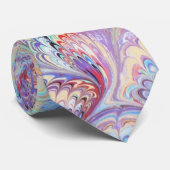 Couleurs multi marbrées de cravate (Roulé)