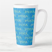 Couleurs nationales suédoises Fika Latte Mug (Droite)