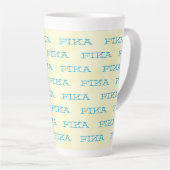 Couleurs nationales suédoises Fika Latte Mug (Angle droit)