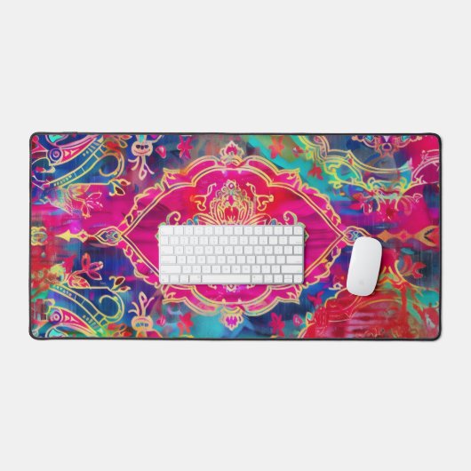 Couleurs néon de tapis persans (Clavier et souris)