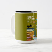 Couleurs Orient Express Classique, tasse blanche, 325 ml 2 (Devant gauche)
