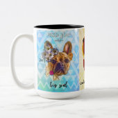 Couleurs Pardonnez ma tasse française 2 de trio (Gauche)