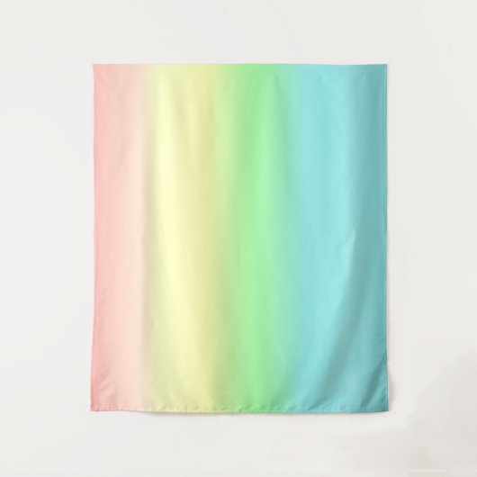 Couleurs pastel Abstraites Art suspendu tapisserie (Devant)