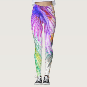 Couleurs pastel ailes d'ange sur collant personnal