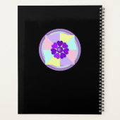 Couleurs pastel & coeurs violets battre (Dos)