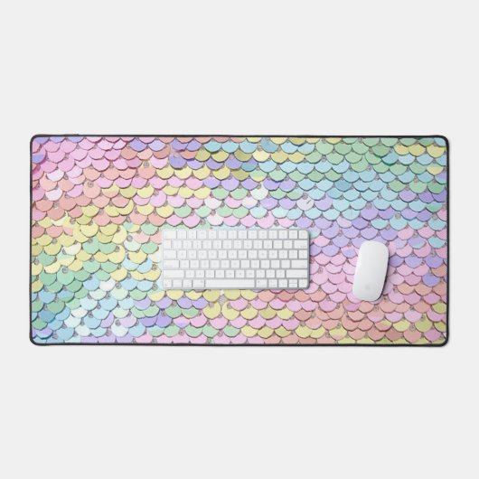 couleurs pastel mermaid fausse séquence (Clavier et souris)
