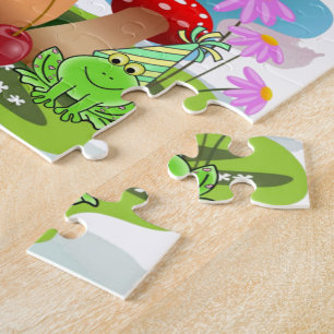 Couleurs pastel mignonnes Puzzles Joyeux anniversa