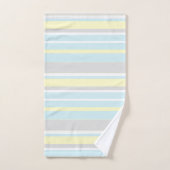 Couleurs pastel Pale Lignes d'art Abstraites (Serviette à main)