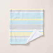 Couleurs pastel Pale Lignes d'art Abstraites (Gant de toilette)