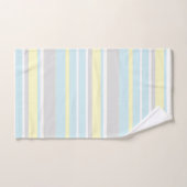 Couleurs pastel Pale Lignes d'art Abstraites (Serviette à main)