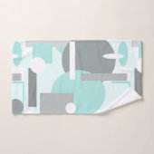 Couleurs pastel pâles Géométrie d'art Abstraite (Serviette à main)