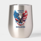 Couleurs patriotiques personnalisées Amérique Aigl (Arrière)